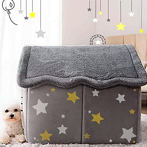 BXEBUI multi-size pet house fits small to large companions.
