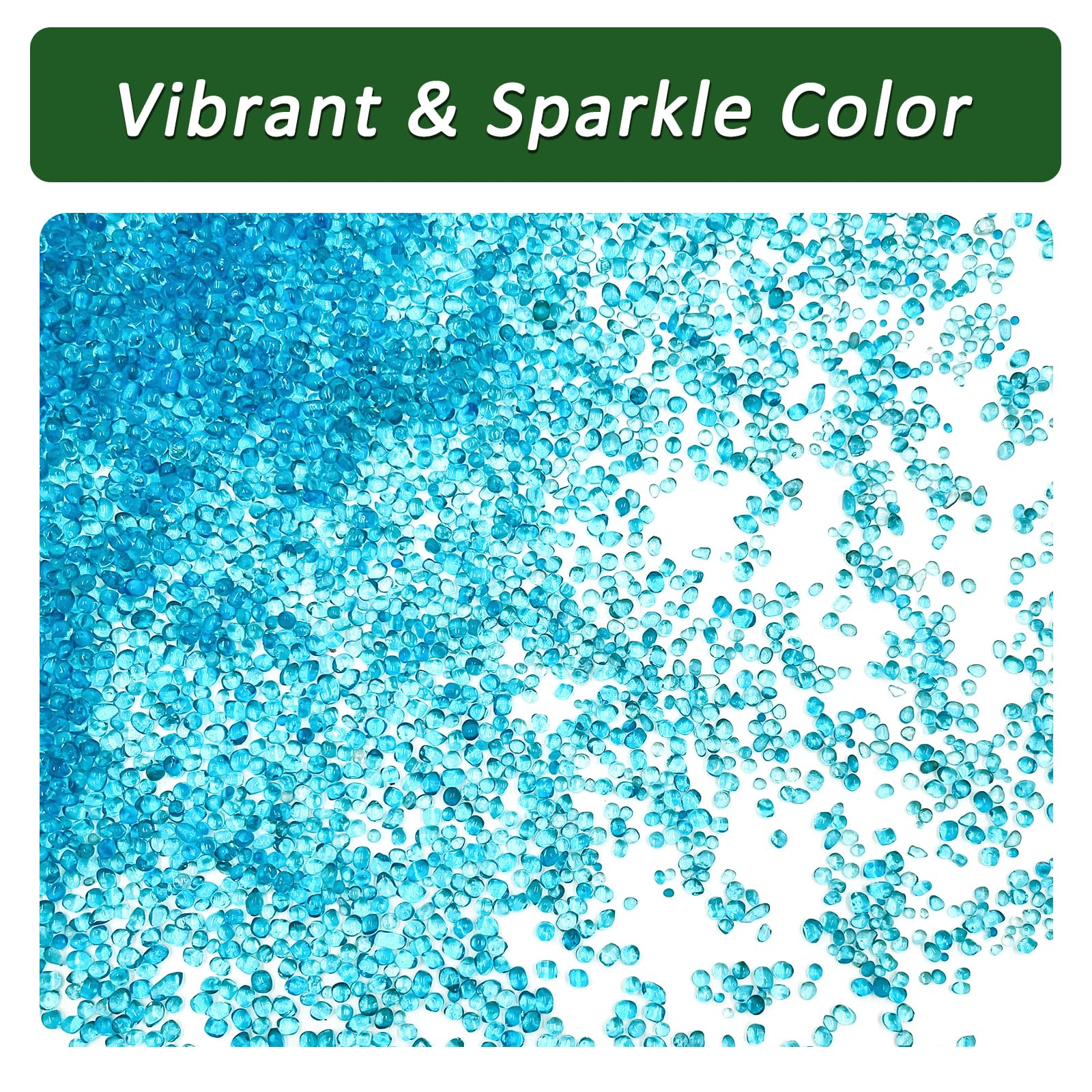 BXI blue gravel ideal for bonsai dioramas and vase fillers.