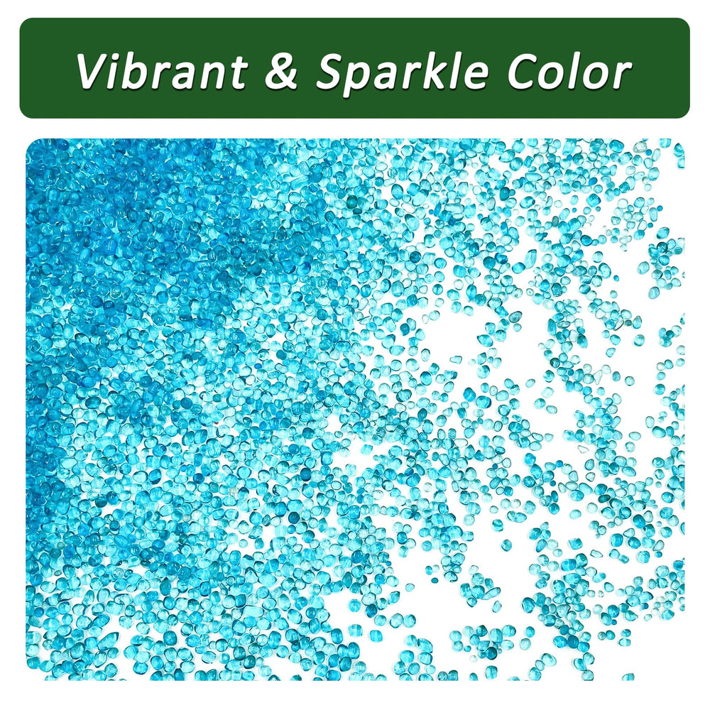 BXI blue gravel ideal for bonsai dioramas and vase fillers.