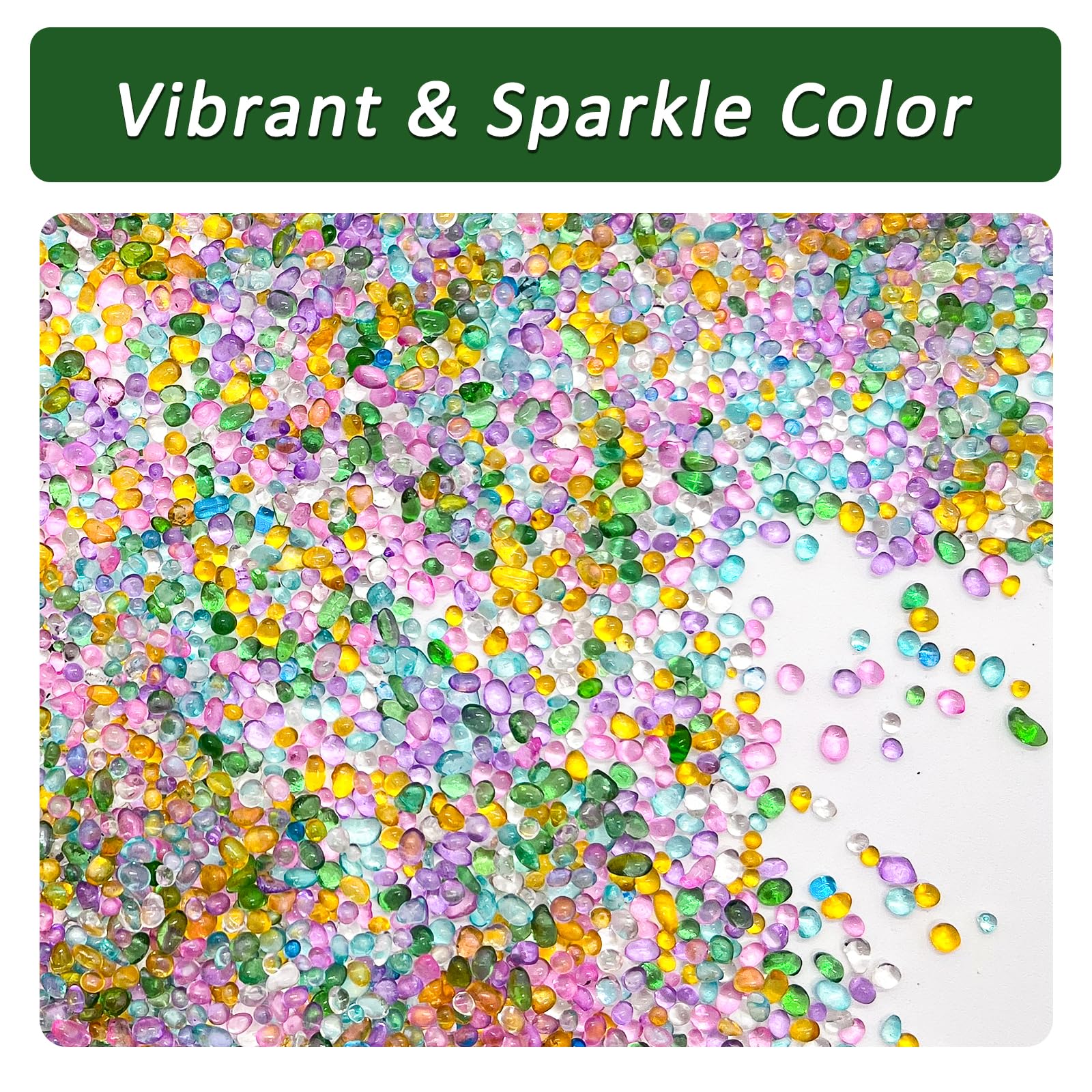 BXI fairy garden gravel adds texture with sunlit gloss