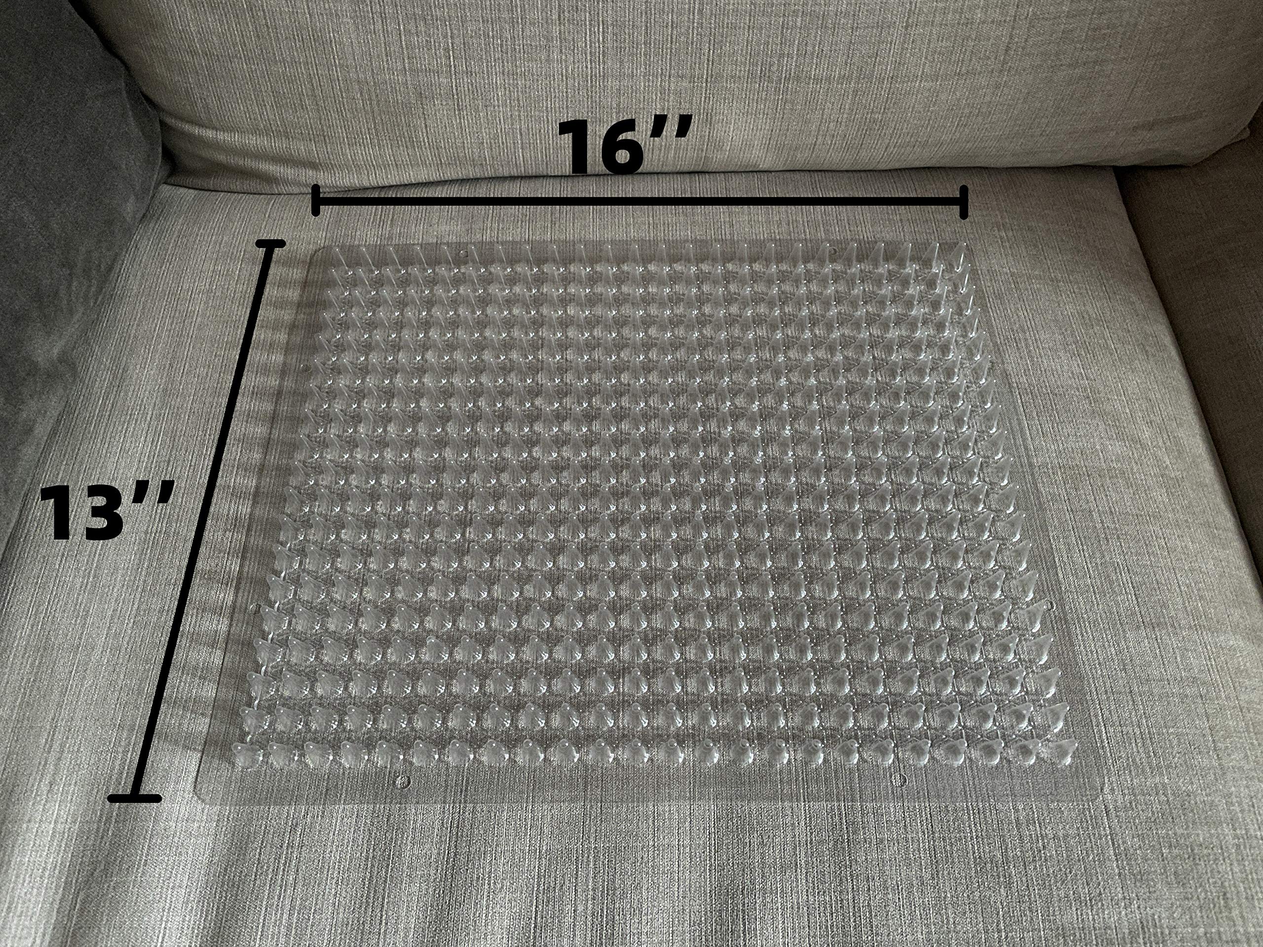 BYTEBAY transparent-spike design deters cats and dogs at contact points.