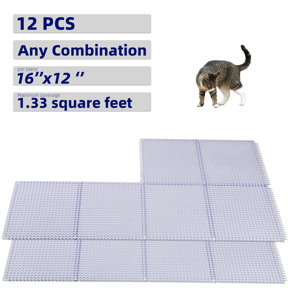 BYTEBAY scat mat easy to cut and customize for corners.
