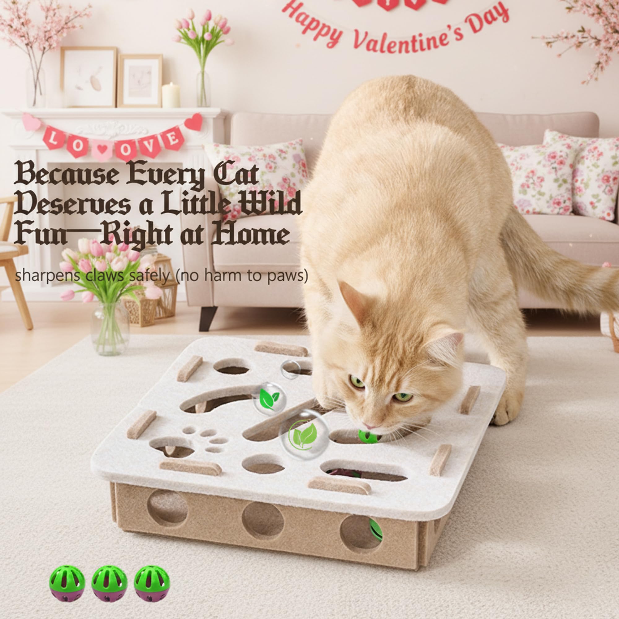 BZDBZD compact foldable design for easy storage and travel with indoor cats