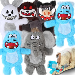 Bzonsmart wild boar plush dog toy for interactive play and cuddling.