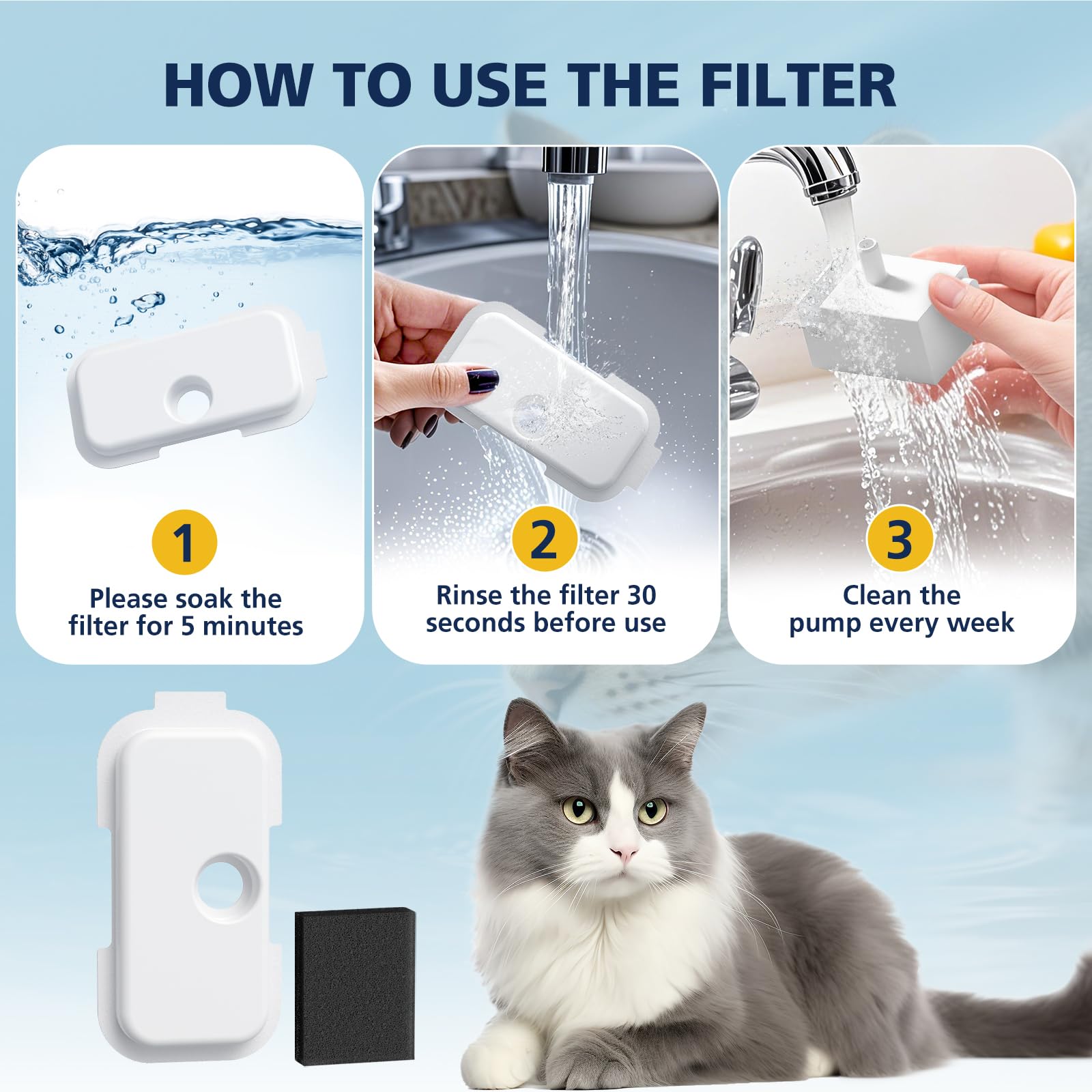 FSC-certified paper note on Cabiclean packaging indicating material quality