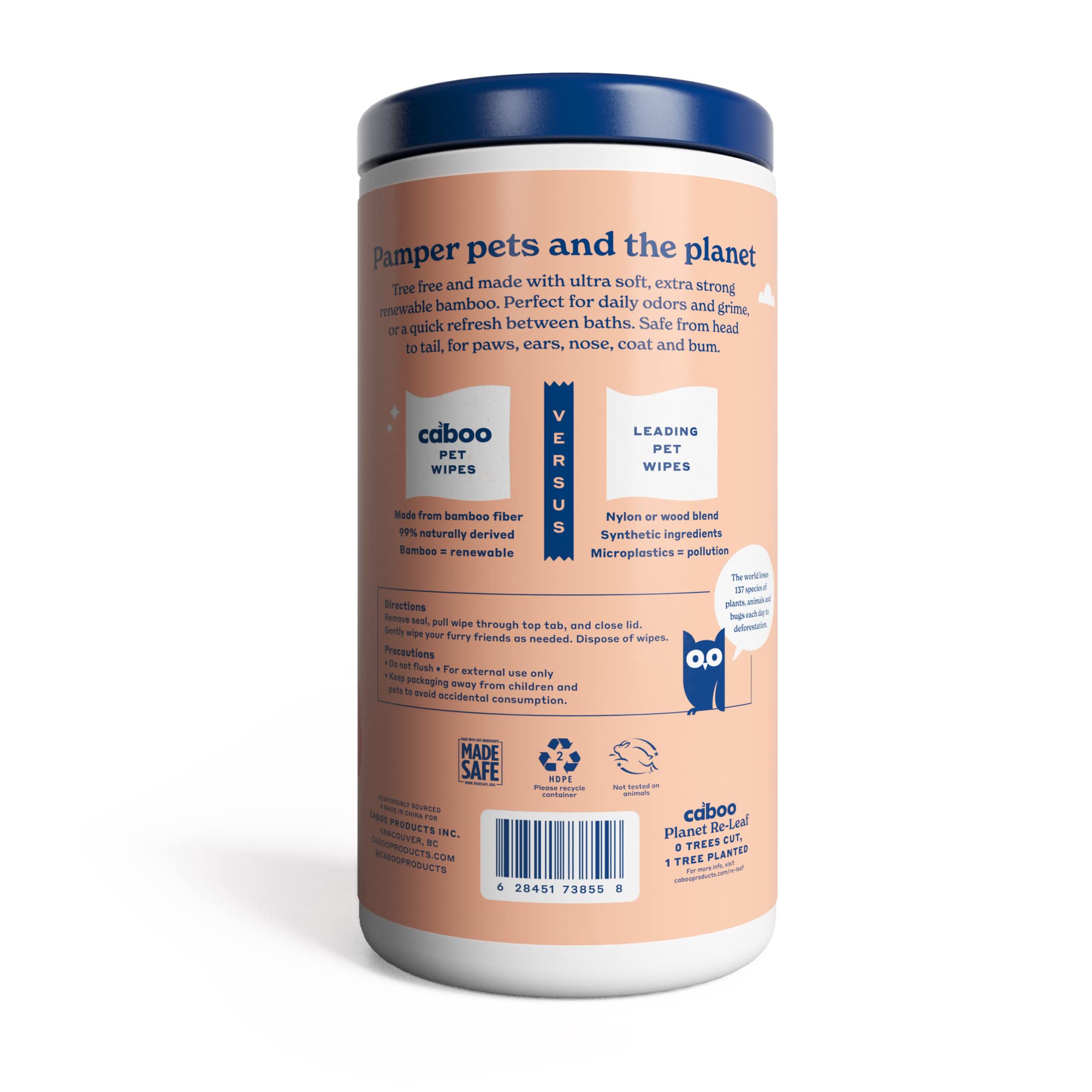 Caboo Tree Free bamboo-based materials for eco-friendly cleaning