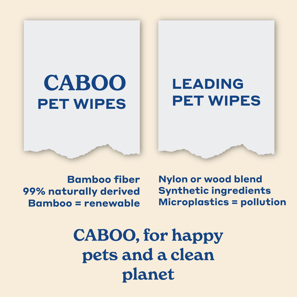 Caboo Tree Free wipes for ears, fragrance-free cleansing