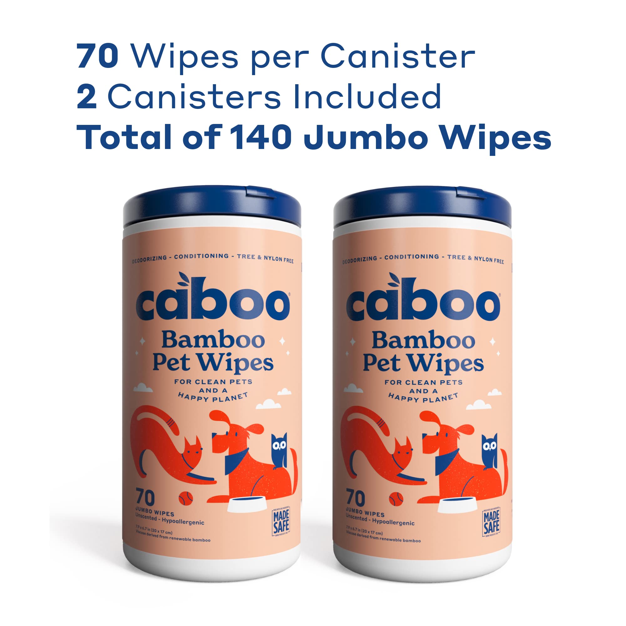 Caboo Tree Free wipes for eyes, gentle cleaning for sensitive areas