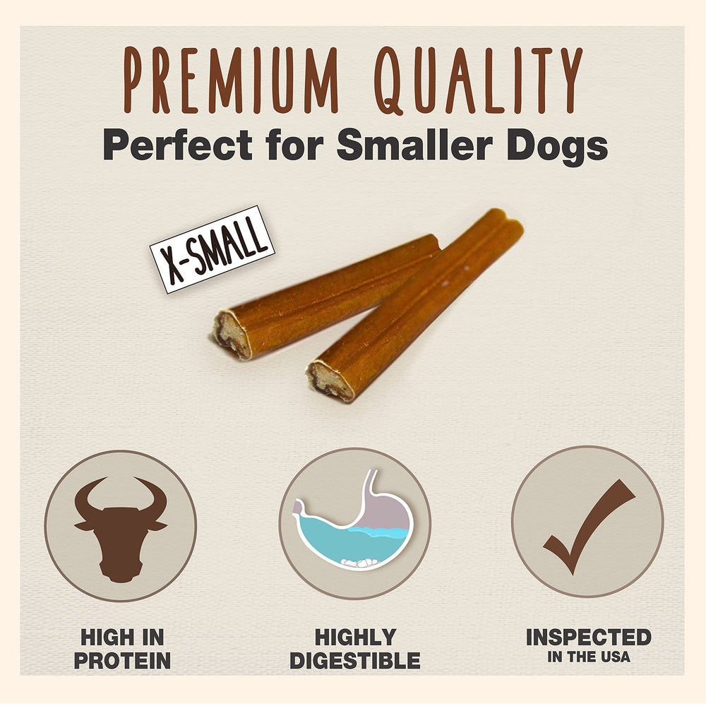 Cadet beef pizzle is a single-ingredient treat for simple, natural chewing.