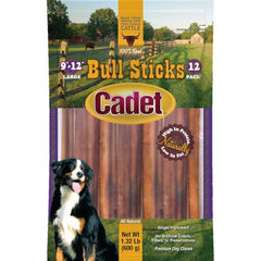 Cadet Bull Sticks grain-free beef chews, single-ingredient protein snack for dogs