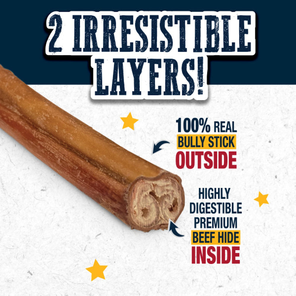 Image of oven-roast finish highlighting rich bully flavor with lower odor
