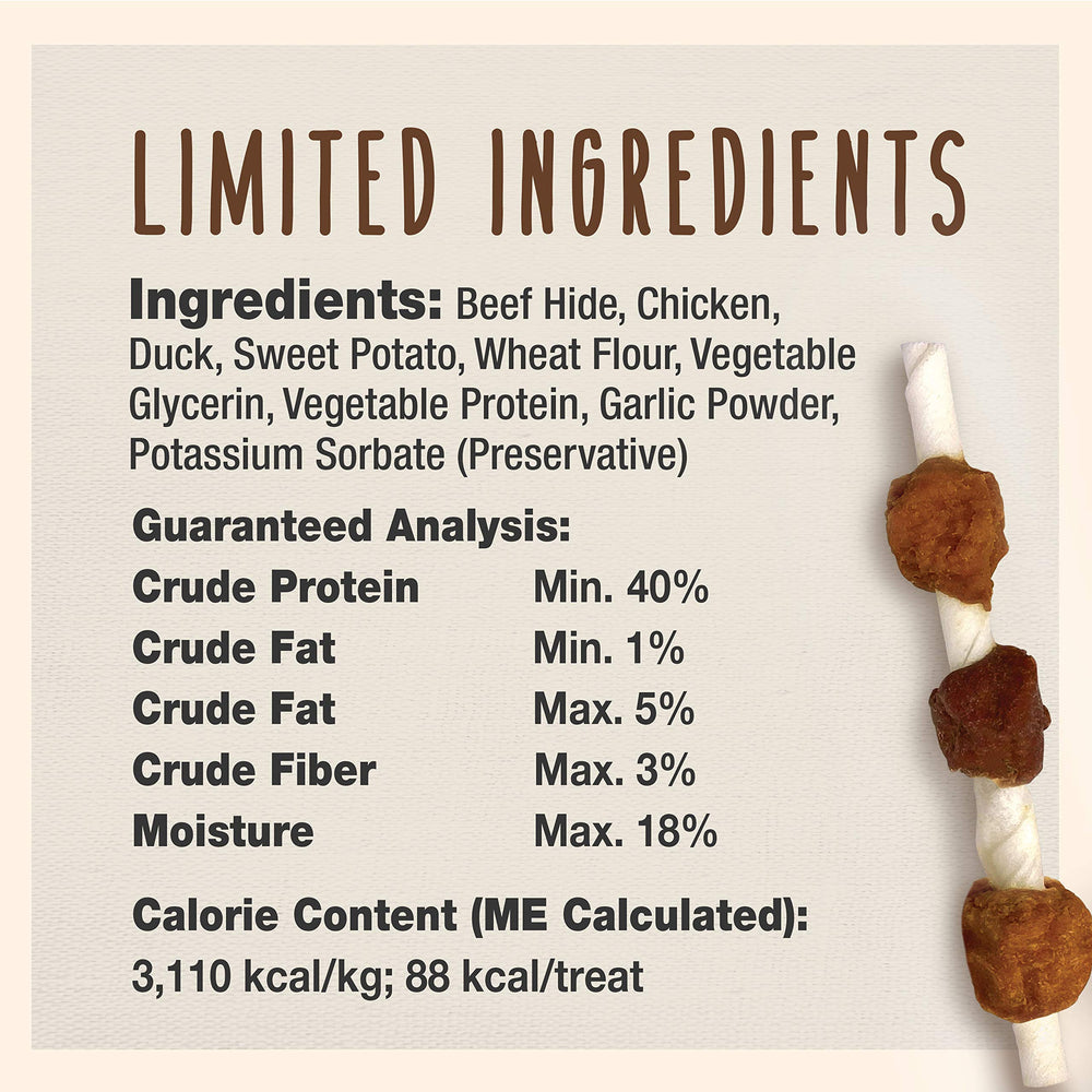 Cadet Shish Kabob chews support dental health while dogs chew