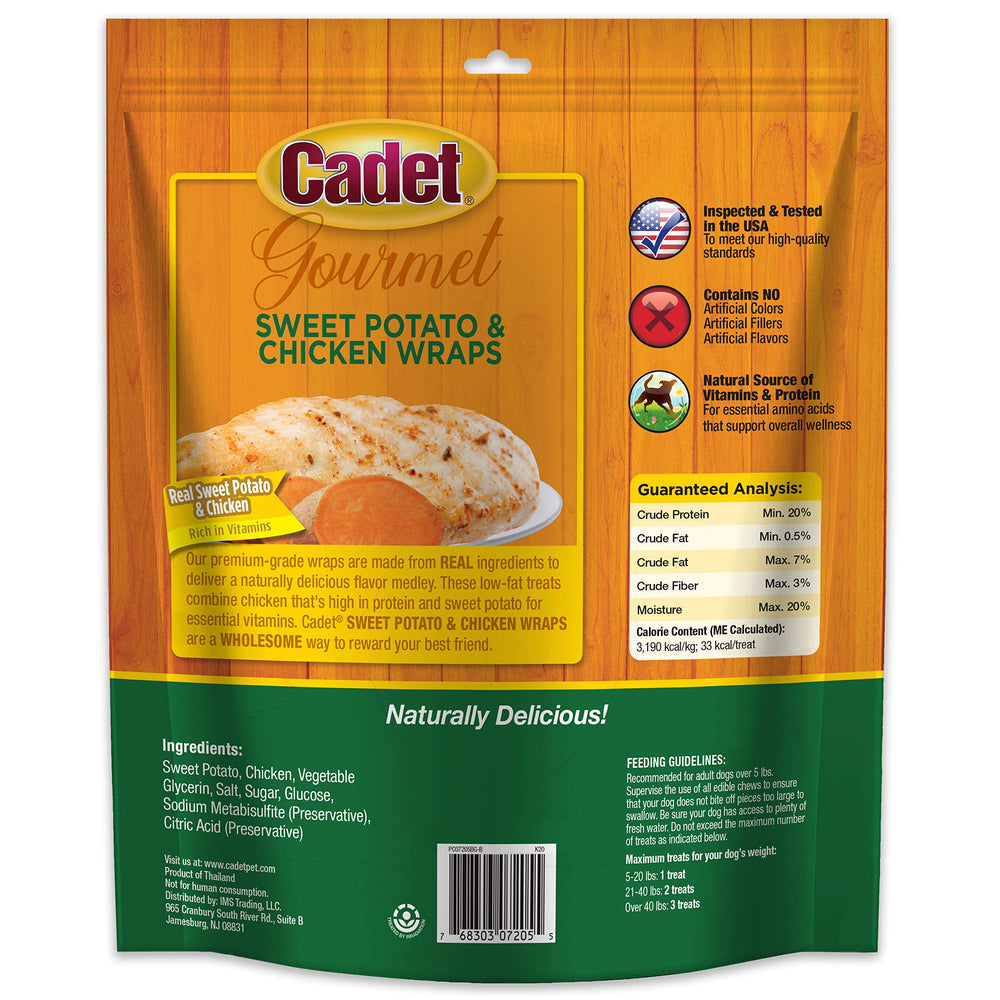 Cadet resealable package features easy storage and freshness