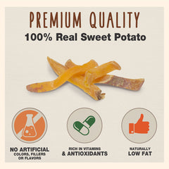 Cadet Sweet Potato Fries close-up highlighting natural ingredients.