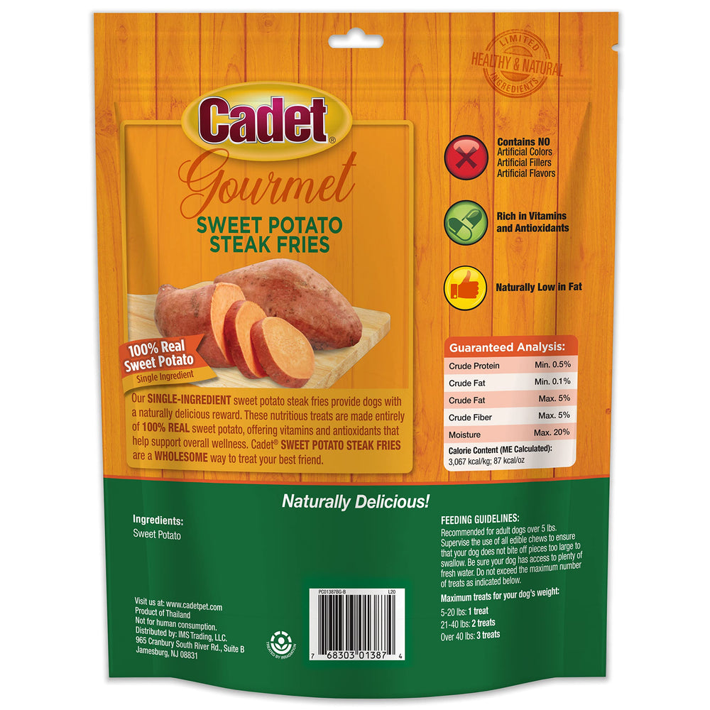 Cadet Sweet Potato Fries snack time image encourages healthy rewards.