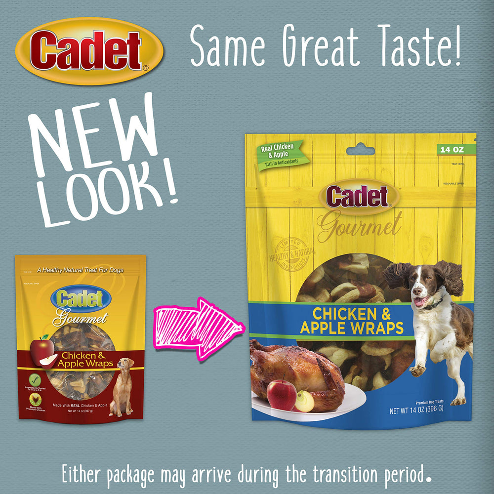 Cadet US-inspected treats pack reinforces safety and quality standards.