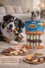 Cadet X-Large shish kabob chicken liver and beef hide visible for flavor