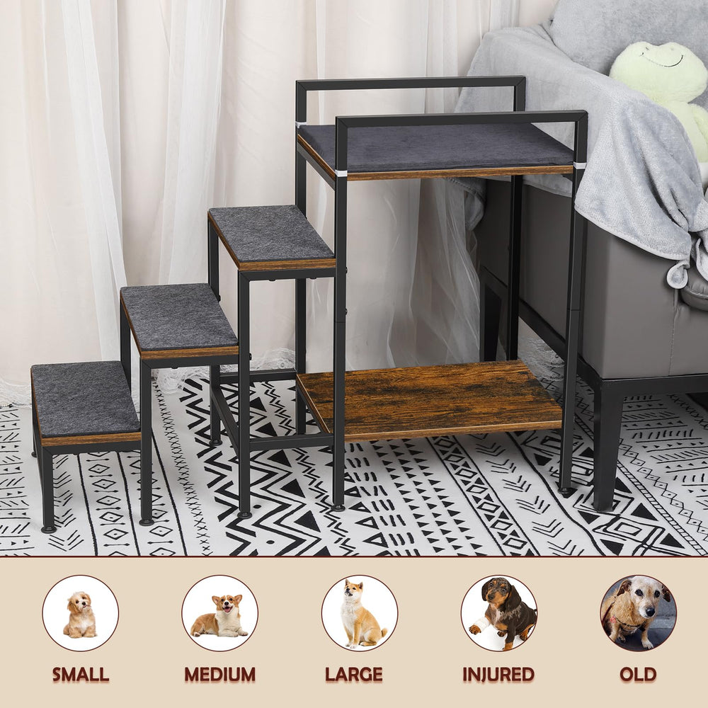 CADUKE versatile pet stairs suit windows, beds, sofas, and more