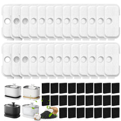 Caehomly PLWF115 50-pack replacement filters for clean-tasting cat water