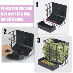 CAIQINLI Durable metal frame supports chewing and daily use.