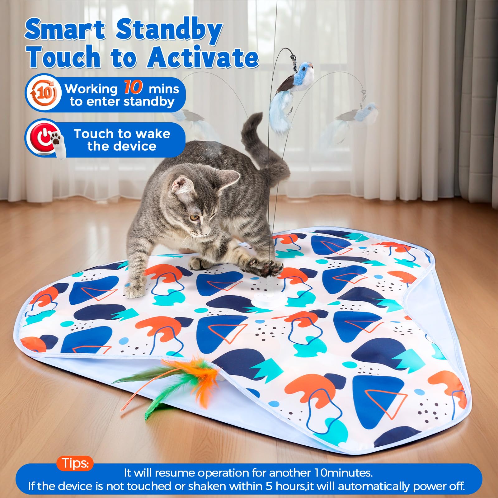 CaitPal reusable suction cup keeps the toy stable on smooth surfaces