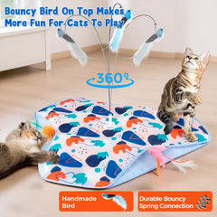 CaitPal toy with spinning bird attracts pouncing and swatting