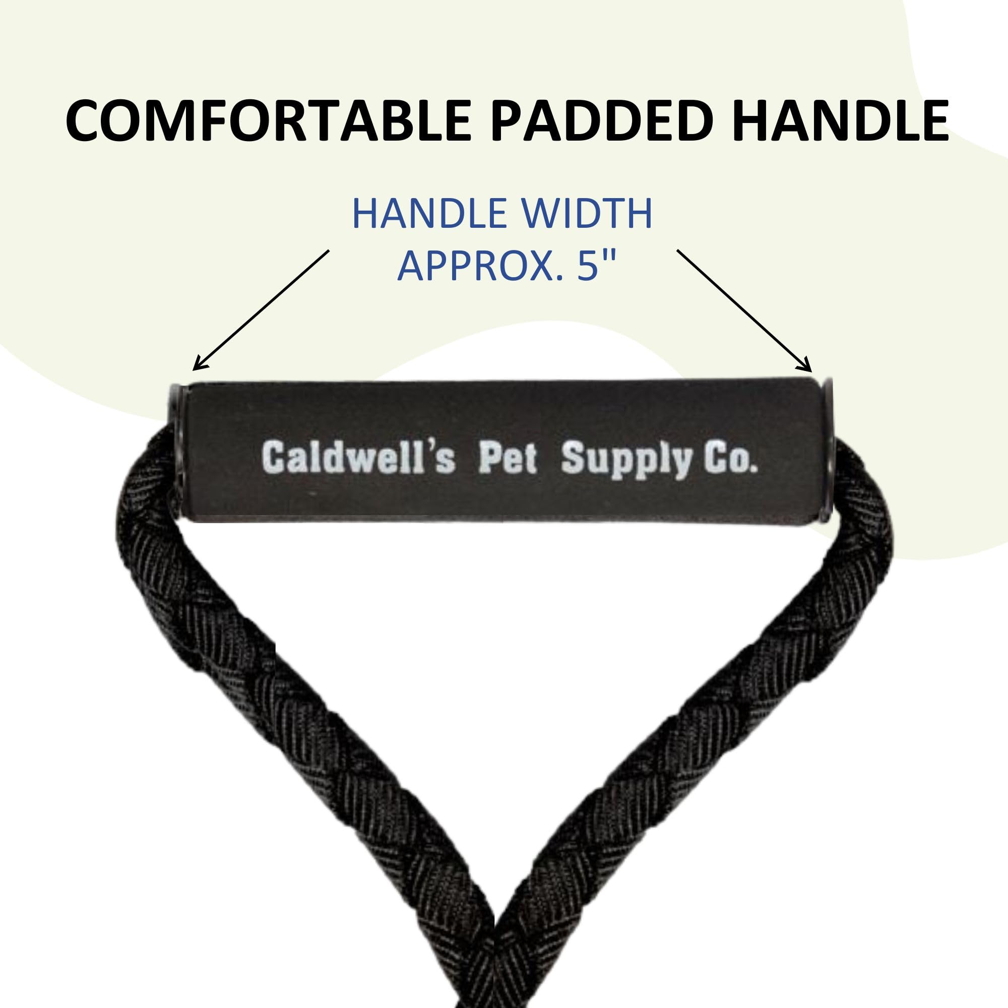 Caldwell's heavy-duty double leash clip withstands strong pulls.