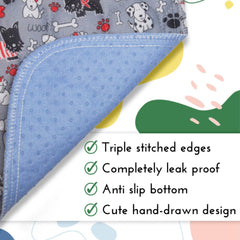 Caldwell's Potty Pads 30x36 dual-purpose travel use shown.