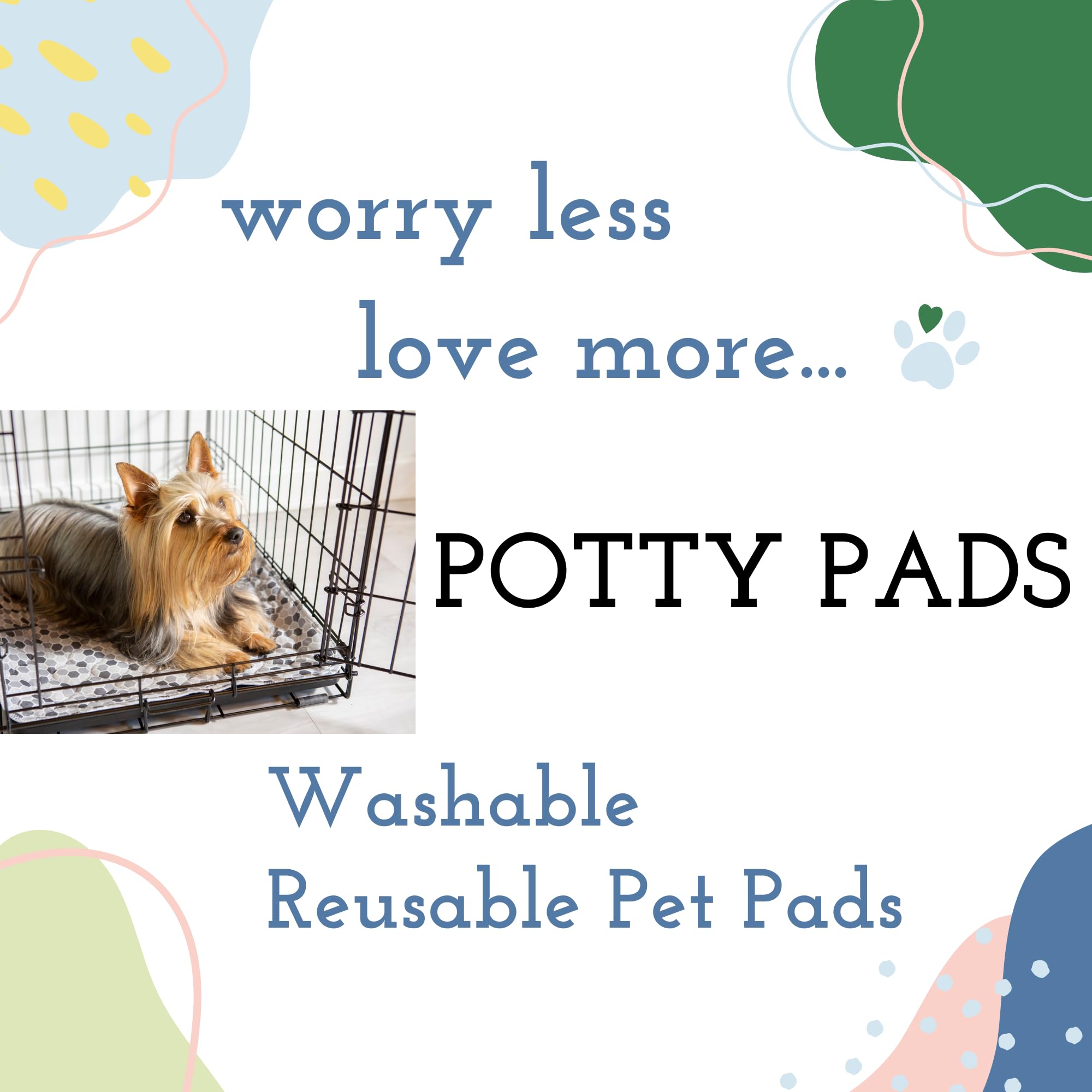 Caldwell's Potty Pads 30x36 soft surface for comfortable puppies.
