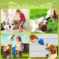 Calibonbon goose toy promotes active chewing during training