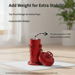CaliDecor Fire Hydrant Pee Post realistic look doubles as decor and photo prop.