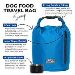 Callieco 1-cup scoop included for precise portions on the trail.
