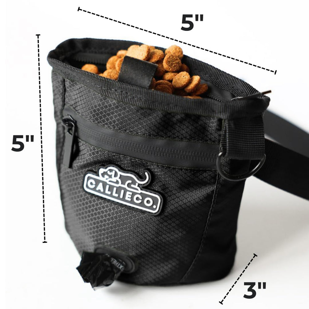 Callieco waterproof PEVA liner keeps treats fresh and odors contained