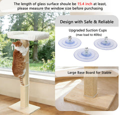 Caloreduce natural sisal scratching post provides a satisfying surface while protecting furniture.
