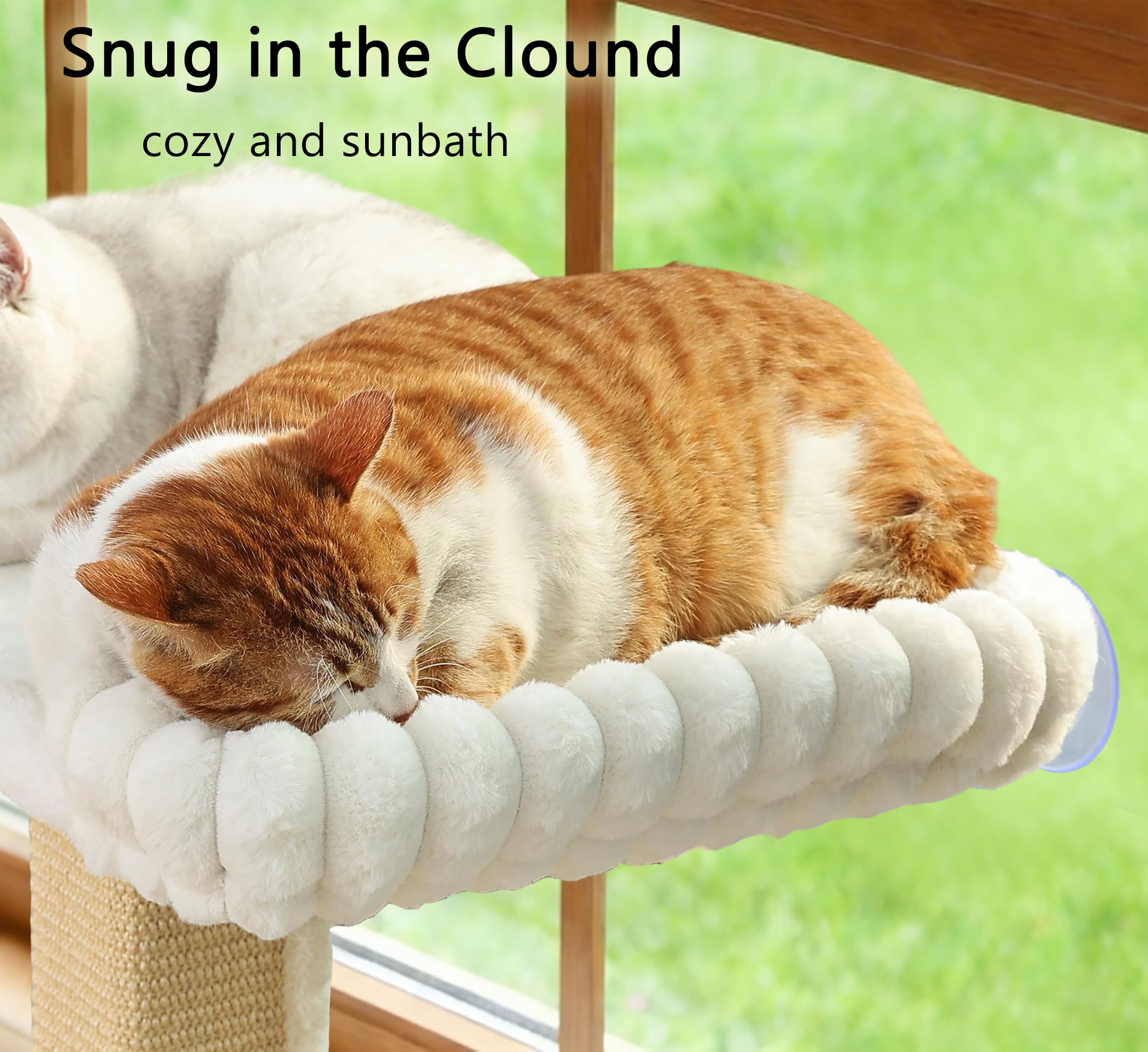 Caloreduce SnugCloud bed perch offers cozy, machine-washable comfort for naps.