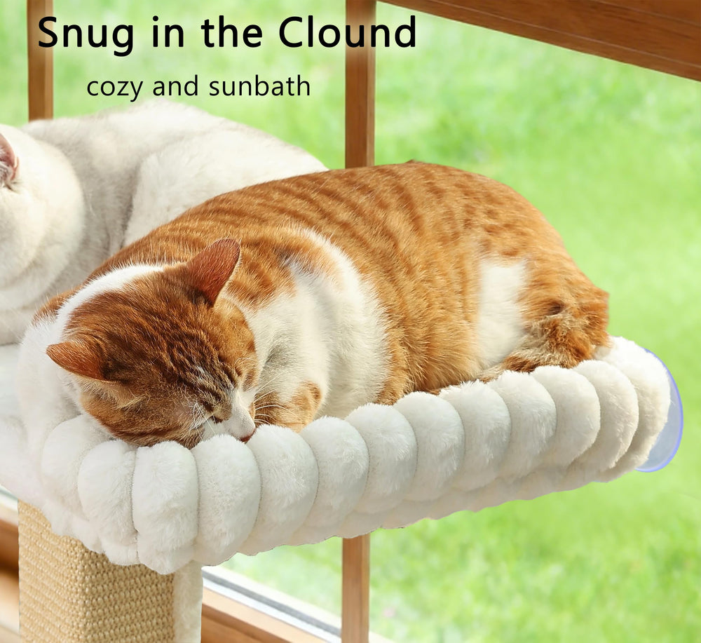 Caloreduce SnugCloud bed perch offers cozy, machine-washable comfort for naps.