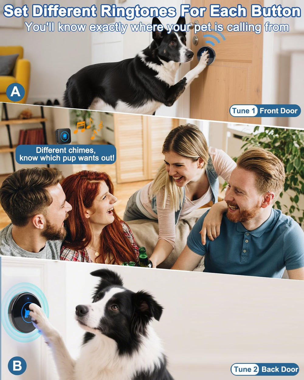 Cangecit adjustable volume for quiet homes