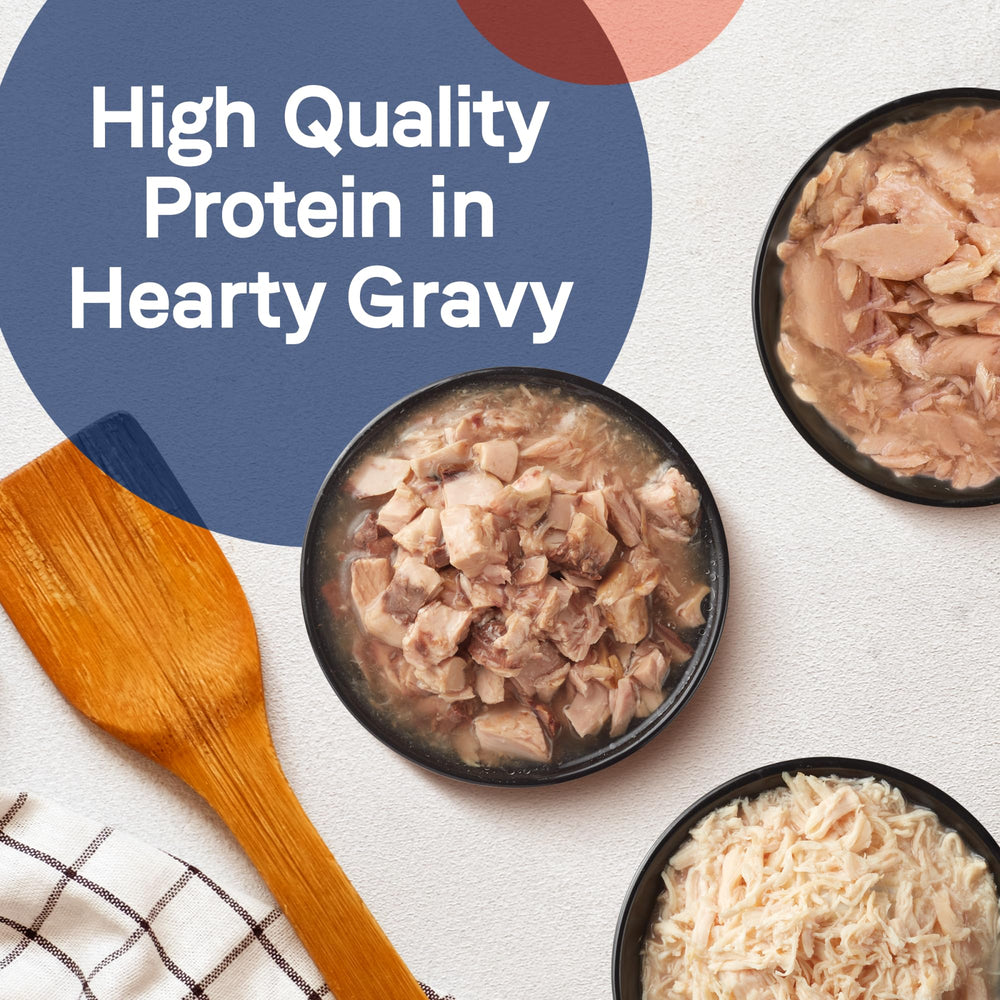 CANIDAE Pure Protein Topper gravy provides savory aroma to meals.