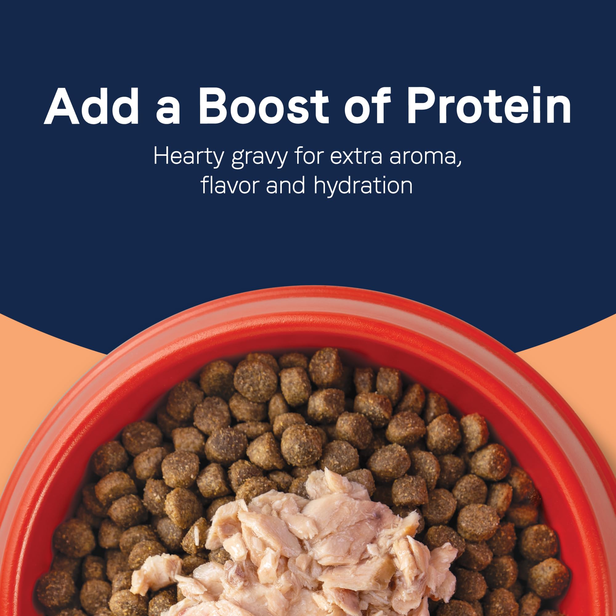 Canidae Pure Protein Topper Snack-time option with real salmon chunks.