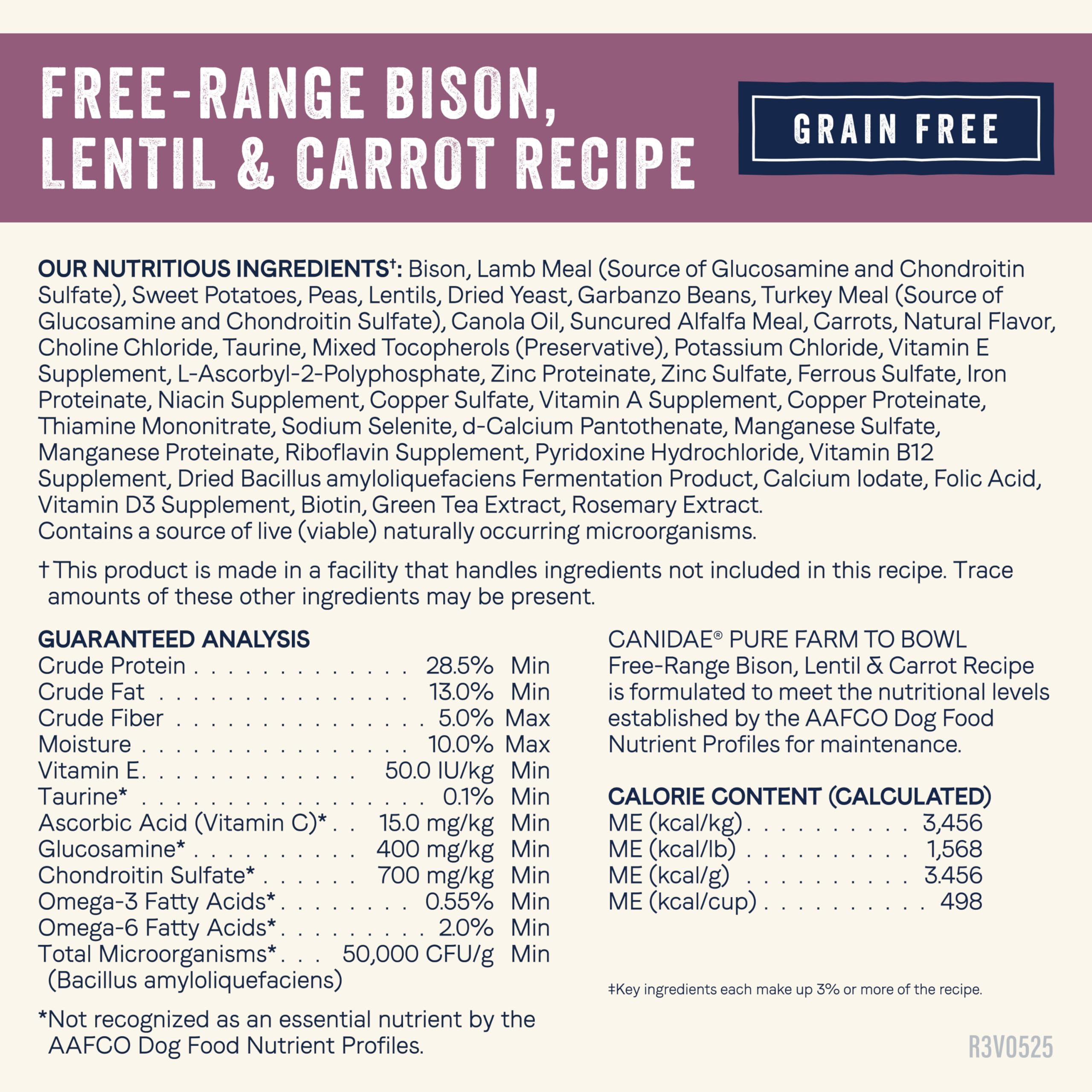 Canidae Pure regenerative farms support soil health and biodiversity.
