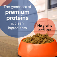 CANIDAE PURE seven-to-ten-ingredients can display a streamlined, balanced profile.