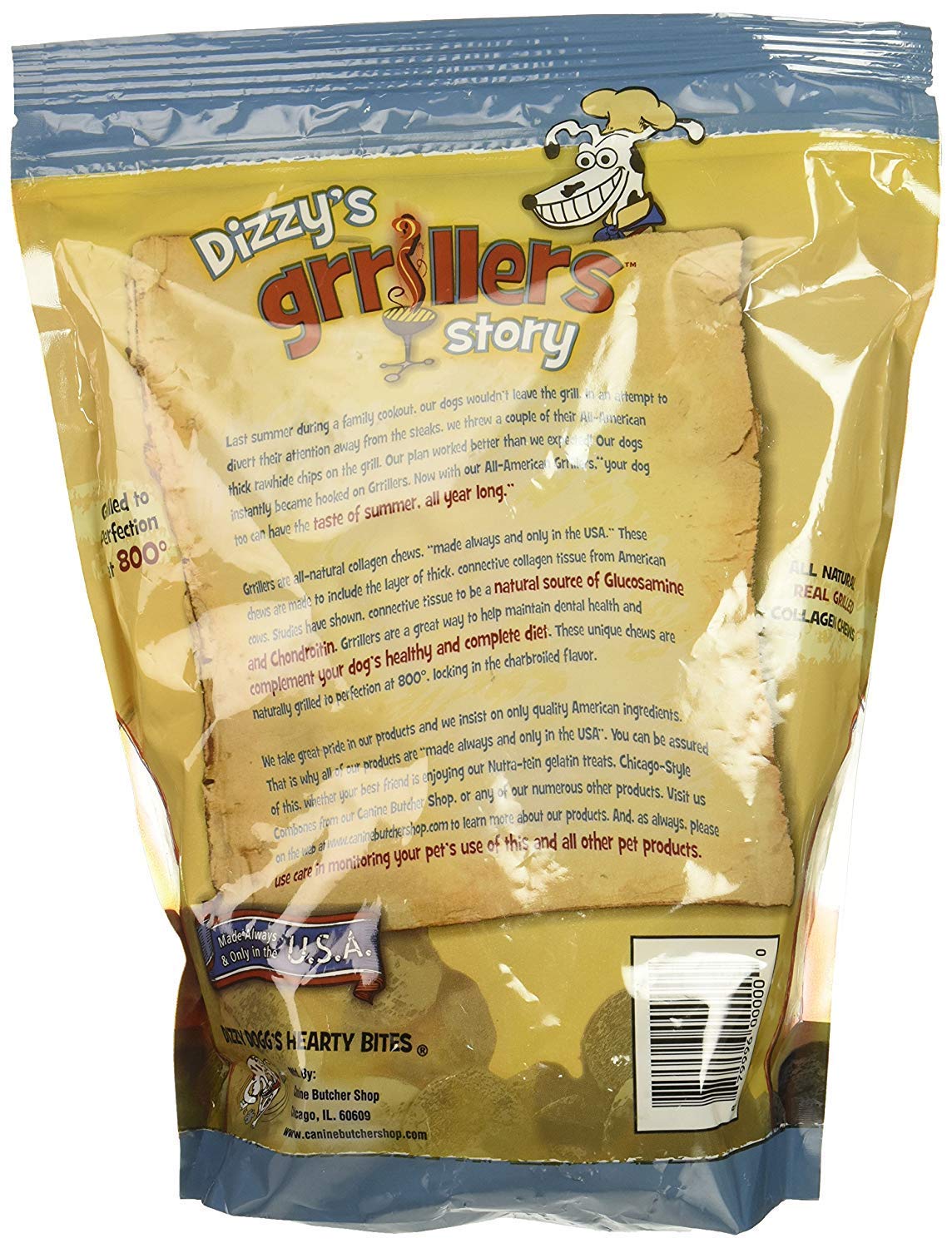 Zero additives provide a natural, meat-forward treat option.
