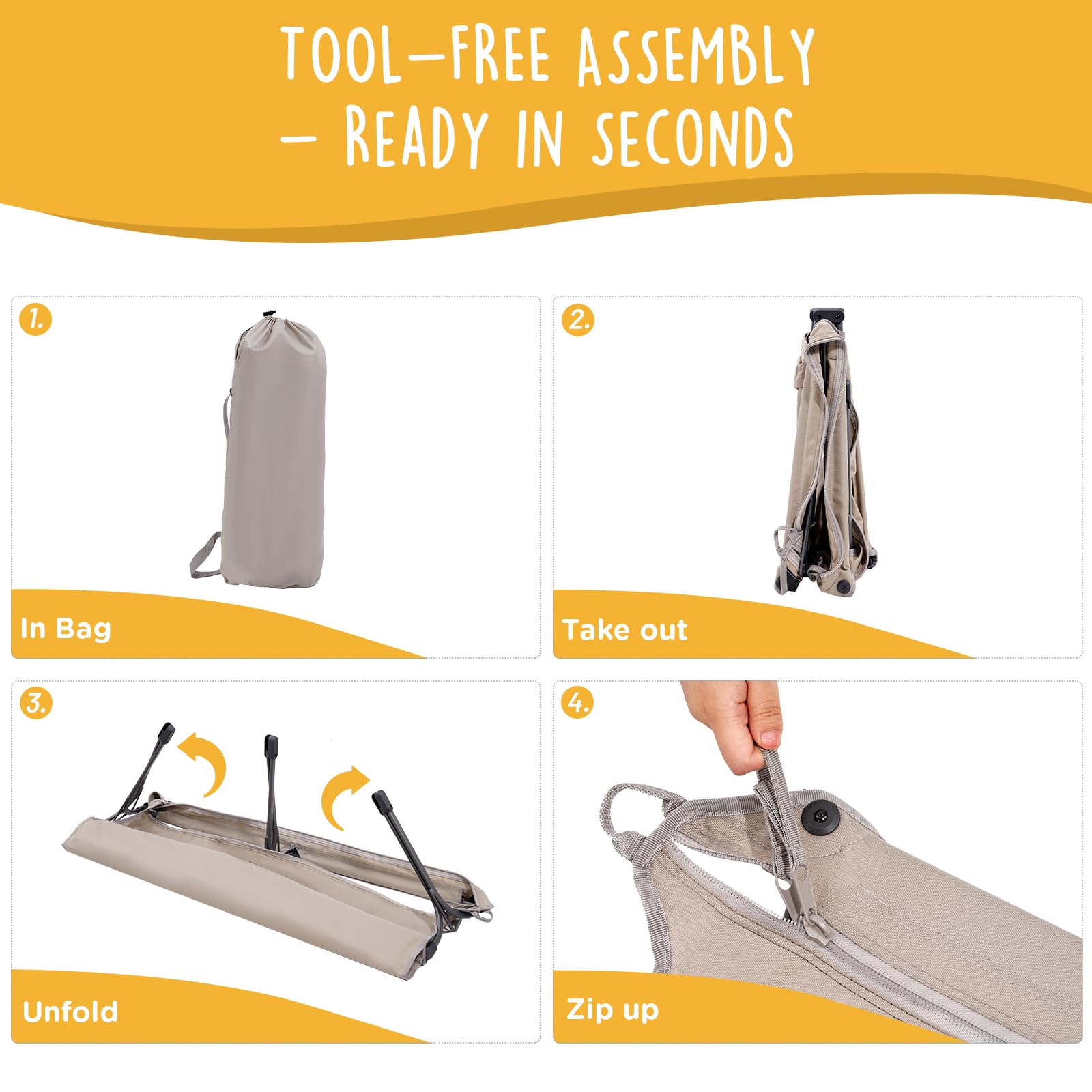 CANINE CANYON Daisy Cot water-resistant surface protects spills.