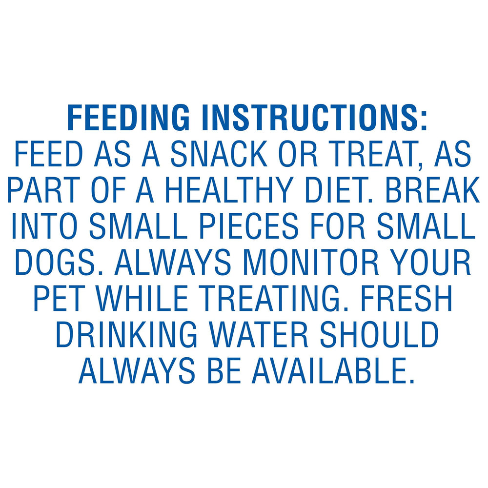 Close-up of Canine Carry Outs Burger Minis Beef flavor treats for training and bonding.