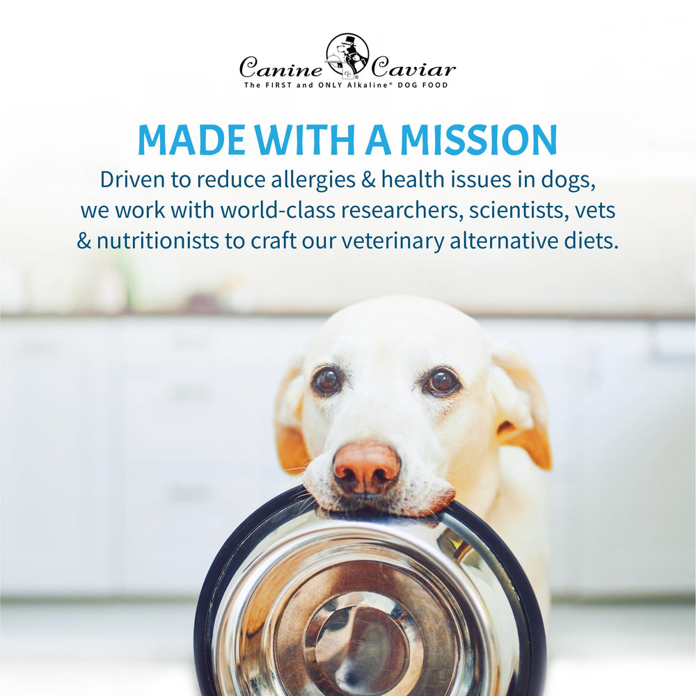 Canine Caviar Open Meadow herbs spice blend image signals gentle flavor and palatability