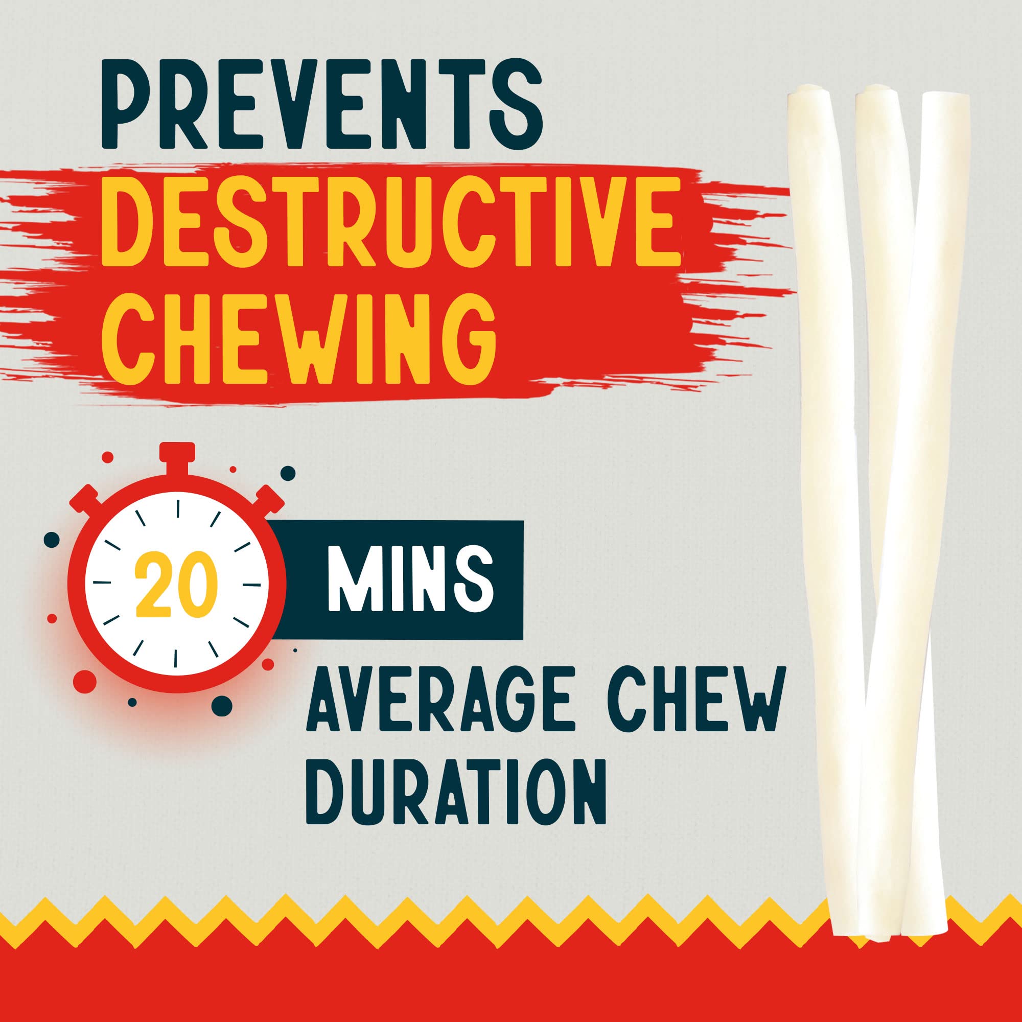 Canine Chews dental-health image showing teeth cleaning chew for healthy gums.