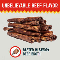 Canine Chews packaging and twist showcase convenient multi-pack for everyday treats.