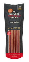 Canine Naturals beef bully stick large chews for strong chewers and dental support