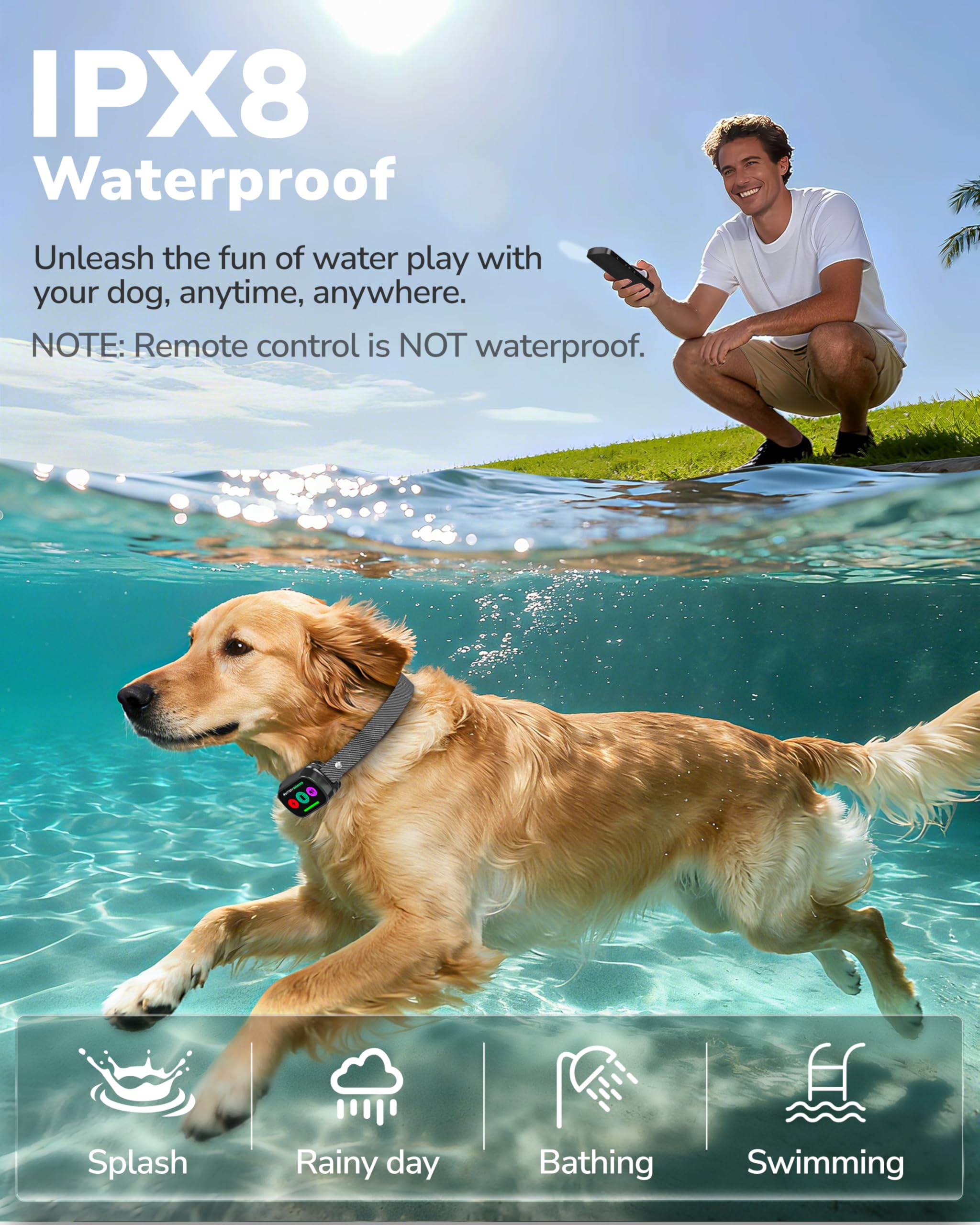 Canivix security lock prevents accidental activation during remote use.