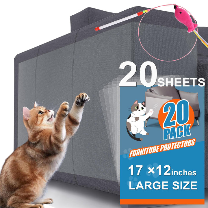 CANWUPON cat scratch protector large 17x12 inches safeguarding sofas from claws
